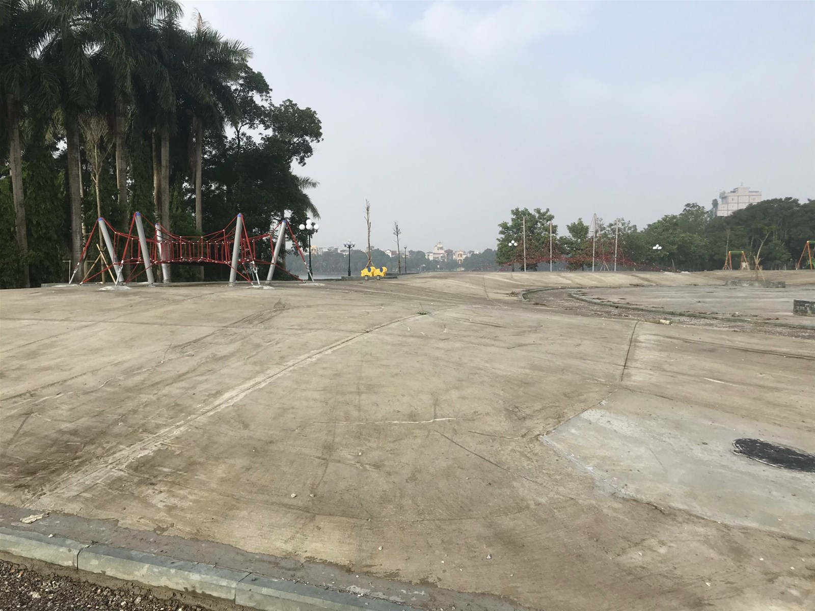 Hoàn thành dự án 10,000m2 cỏ sân vườn tại Đảo Cò Hưng Yên