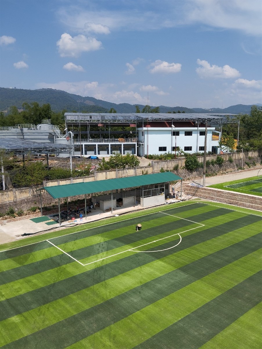 Hoàn thiện dự án 2 sân bóng tại Điện Biên Phủ