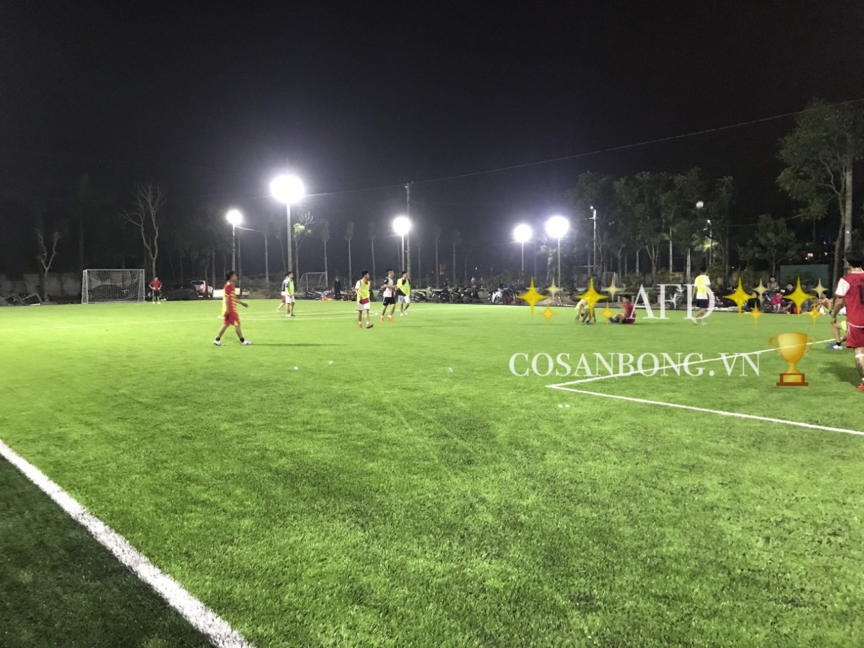 Hoàn thiện sân bóng Reverside tại Ninh Bình
